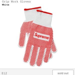 Supreme Grip Work Gloves SS18